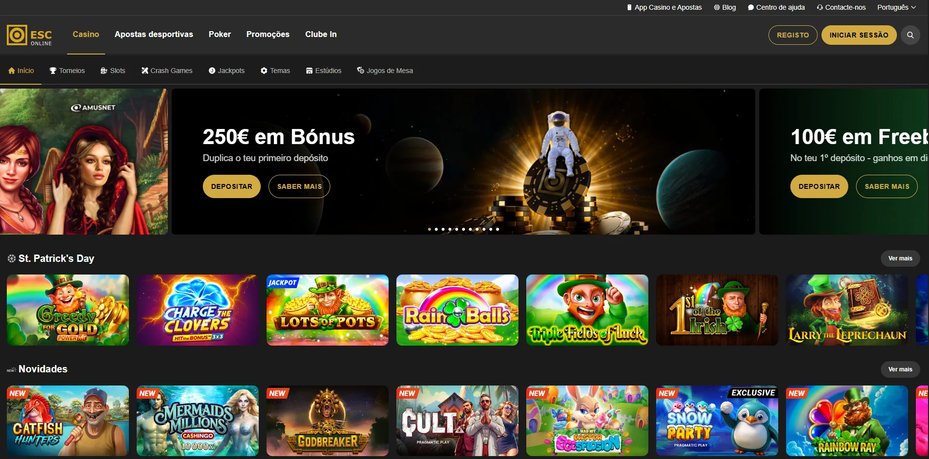 Bónus registo em jogos ao vivo